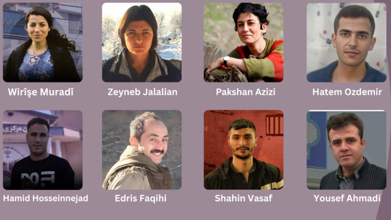 Kurdish political prisoners in Iran: Eight face execution, life sentences, forced disappearance