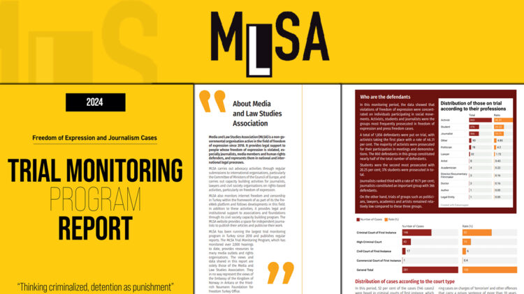 Turkey prosecutes over 1,850 for expression-related charges in 2024, MLSA report reveals