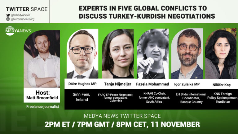 Experts in five global conflicts to discuss Turkey-Kurdish negotiations