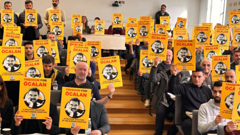 UK trade unions call on Turkey to end violations of Kurdish rights, release Öcalan