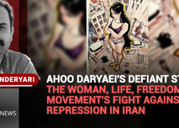 Ahoo Daryaei’s defiant stand: The Woman, Life, Freedom Movement’s fight against repression in Iran