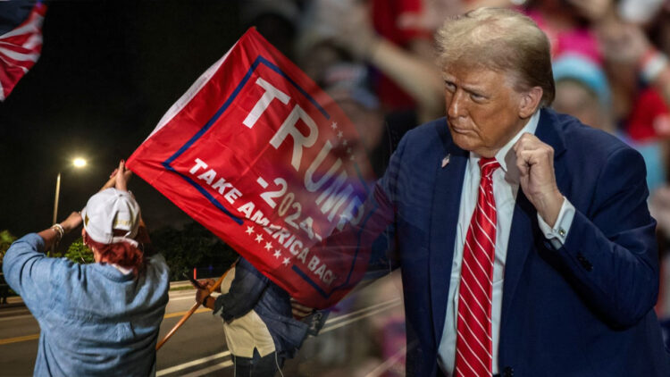 Trump on verge of second term, as Harris’s paths narrow
