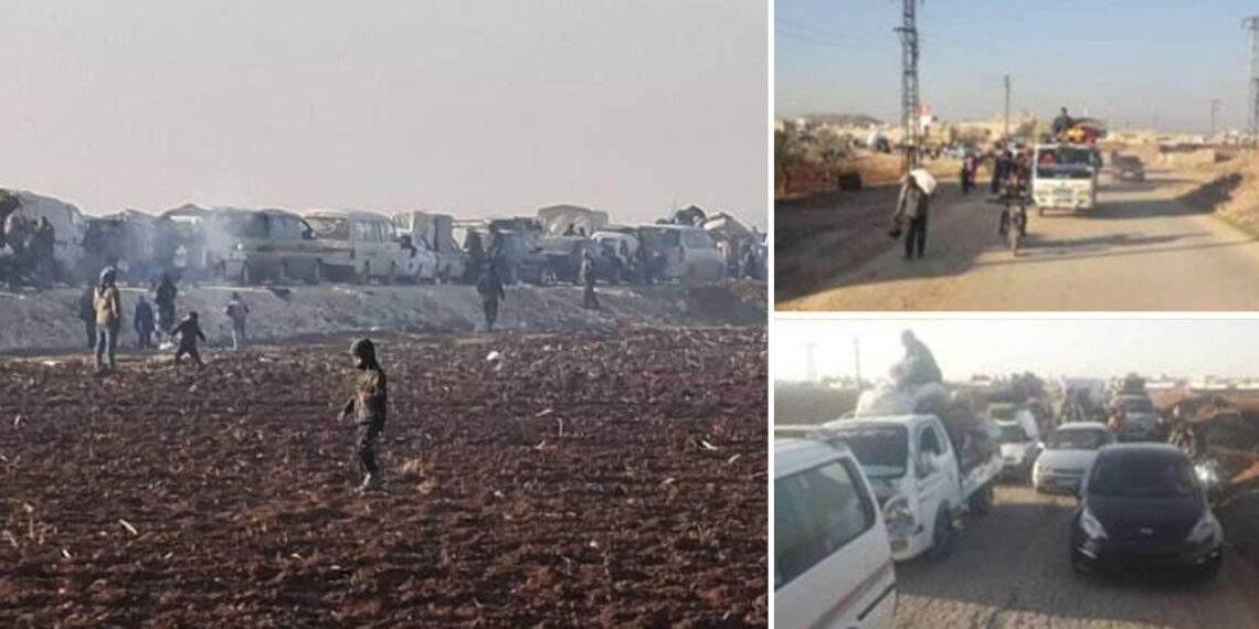 Afrin IDPs face harsh conditions, threat of arrest in Aleppo exodus