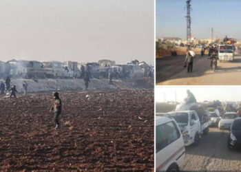 Afrin IDPs face harsh conditions, threat of arrest in Aleppo exodus