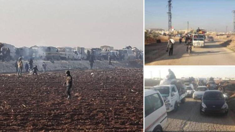 Afrin IDPs face harsh conditions, threat of arrest in Aleppo exodus