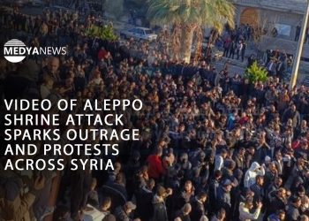Video of Aleppo shrine attack sparks outrage and protests across Syria