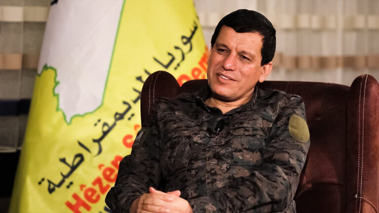 Mazloum Abdi calls for diplomatic efforts for a peaceful future in Syria