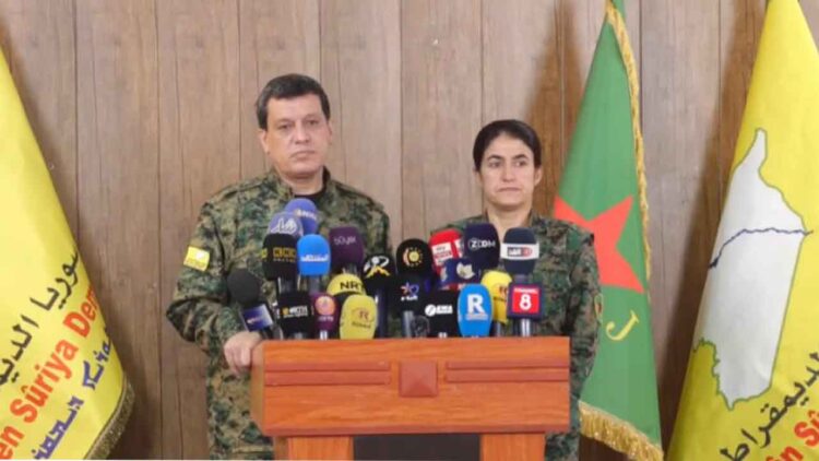 SDF leadership pledges defence against Turkish-backed attacks