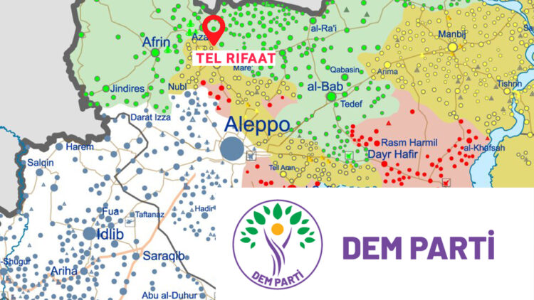 Civilians in Syria’s Tel Rifaat face potential massacre, warns Turkey’s pro-Kurdish party