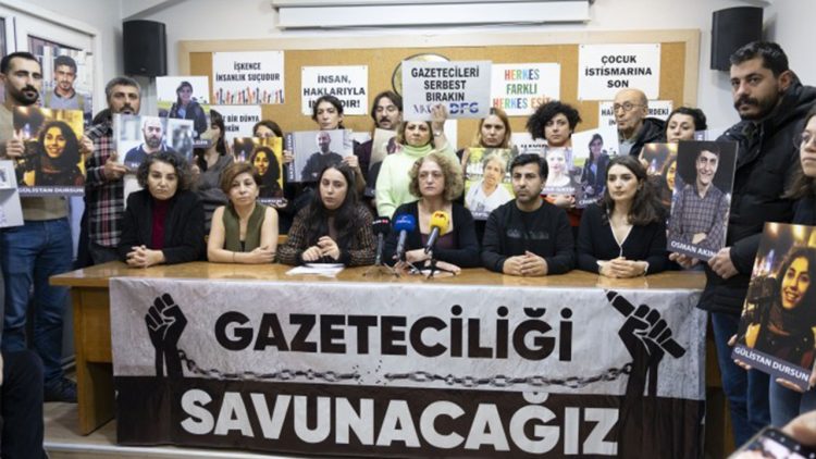 Calls escalate for release of jailed journalists in Turkey, as journalists arrested for protesting