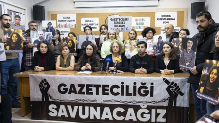 Calls escalate for release of jailed journalists in Turkey, as journalists arrested for protesting