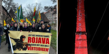 Protests sweep Europe against Turkish attacks on NE Syria