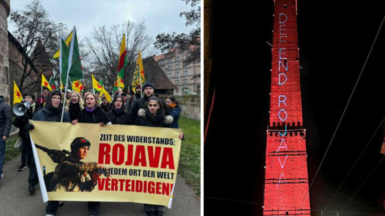 Protests sweep Europe against Turkish attacks on NE Syria