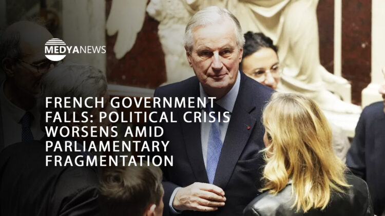 French government falls: political crisis worsens amid parliamentary fragmentation