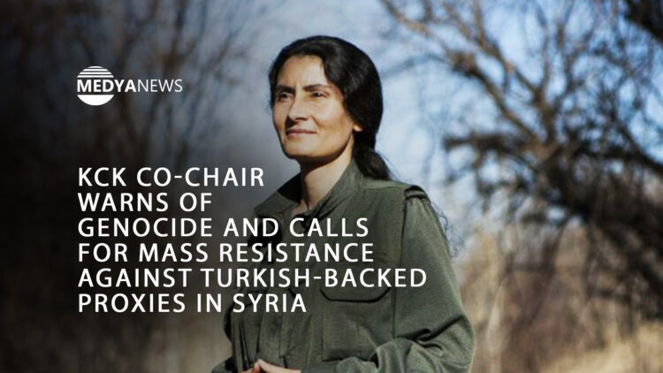 KCK co-chair warns of genocide, urges mass resistance against Turkey’s proxy war in Syria