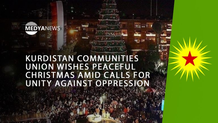 Kurdistan Communities Union wishes peaceful Christmas amid calls for unity against oppression