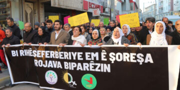 Turkey: Nusaybin protesters demand peace, freedom for Öcalan, solidarity with Rojava