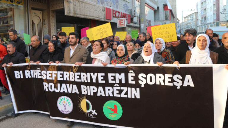 Turkey: Nusaybin protesters demand peace, freedom for Öcalan, solidarity with Rojava