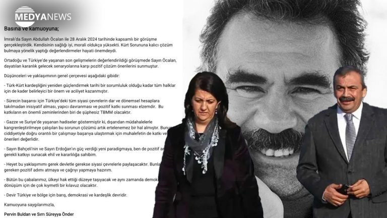 Öcalan’s message trends in Turkey: A path towards Kurdish-Turkish reconciliation