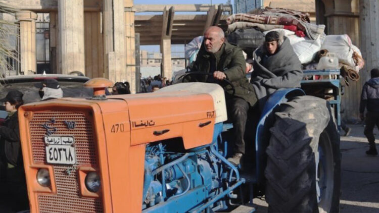 Kurdish displacement in Shahba, Afrin sparks humanitarian crisis