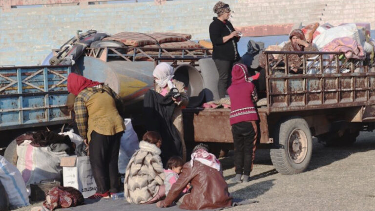 Kurdish displacement in Shahba, Afrin sparks humanitarian crisis