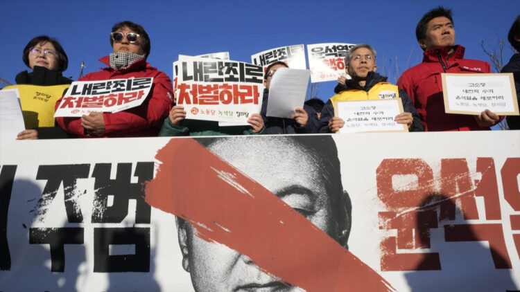 South Korea’s president faces impeachment over martial law uproar