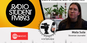 Slovenian journalist Maša Suša on women in journalism, impact of Kurdish press