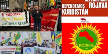 Europeans show solidarity with North and East Syria