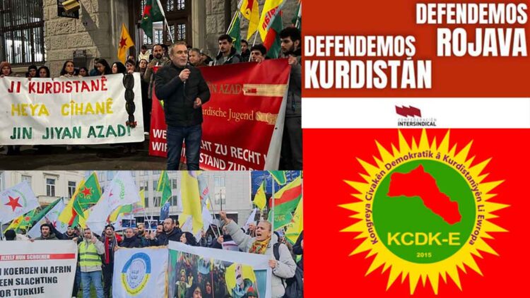 Europeans show solidarity with North and East Syria