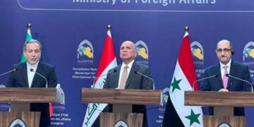 Foreign ministers of Syria, Iraq, and Iran reaffirm support for Syrian stability