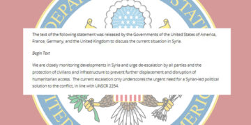 Western allies call for de-escalation in Syria amid violence