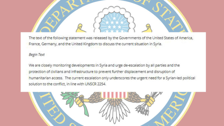 Western allies call for de-escalation in Syria amid violence