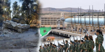 YPG, YPJ fighters repel Turkish-backed militias in fierce resistance near Tishreen Dam, Euphrates basin