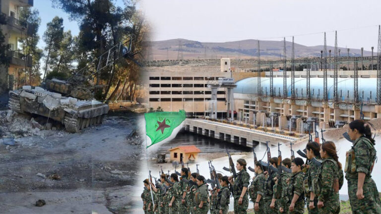 YPG, YPJ fighters repel Turkish-backed militias in fierce resistance near Tishreen Dam, Euphrates basin