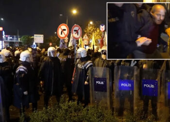 Turkish police crackdown on anti-war demo in wake of proxy attacks in Syria, 50+ arrests