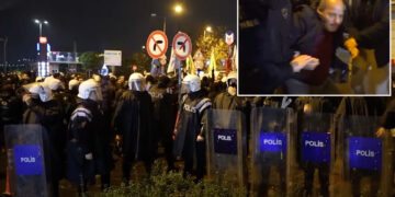 Turkish police crackdown on anti-war demo in wake of proxy attacks in Syria, 50+ arrests