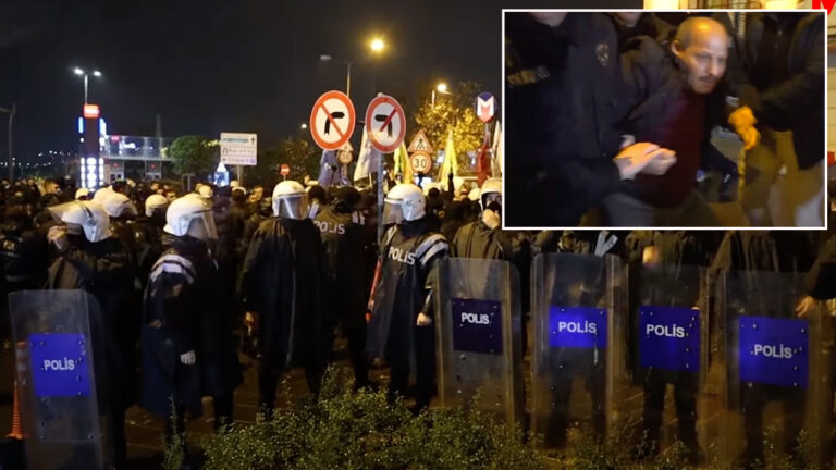 Turkish police crackdown on anti-war demo in wake of proxy attacks in Syria, 50+ arrests
