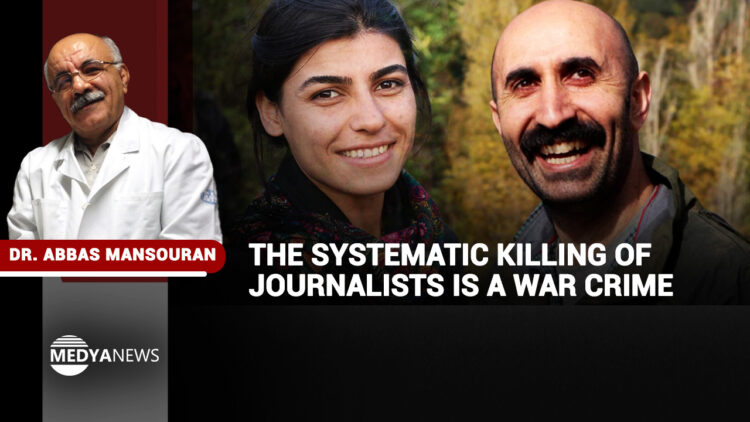 The systematic killing of journalists is a war crime
