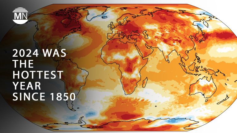2024 was the hottest year since 1850