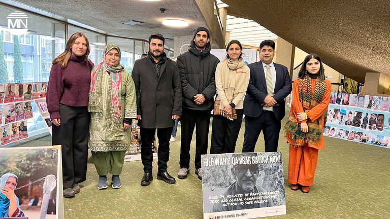 First World Congress on Enforced Disappearances takes place in Geneva, Baloch National Movement highlights ongoing cases