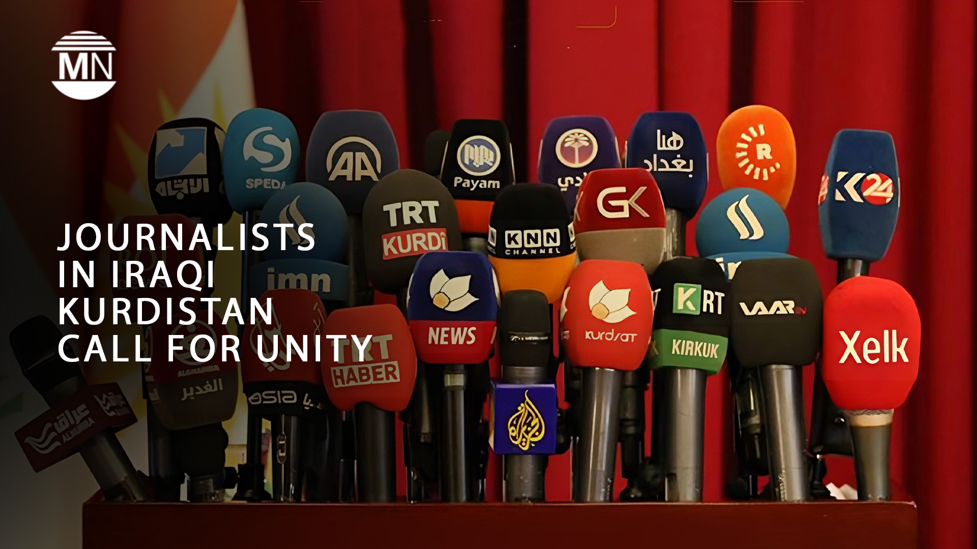 Journalists in Iraqi Kurdistan call for unity