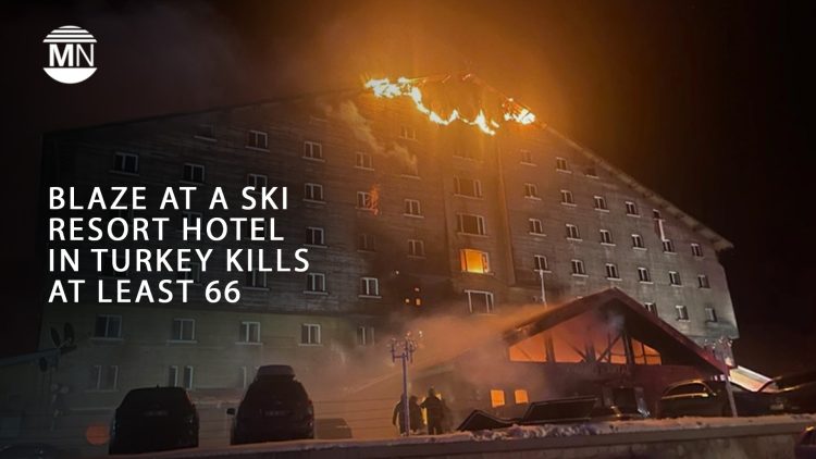 Blaze at a ski resort hotel in Turkey kills at least 66
