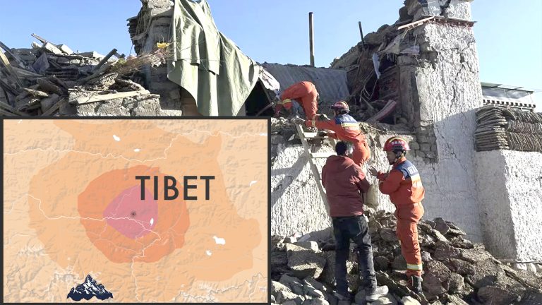 Deadly quake strikes Tibet, tremors felt across South Asia
