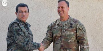 CENTCOM commander visits Syria, meets with SDF leadership to strengthen anti-ISIS efforts