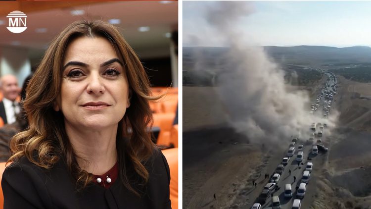 DEM Party’s Koçyiğit condemns Turkish drone attack as a crime against humanity