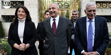 DEM Party delegation meets key political leaders in Ankara, including Devlet Bahçeli