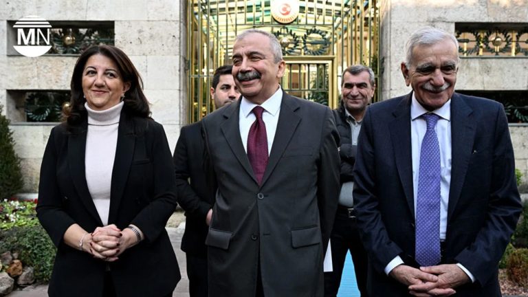 DEM Party delegation meets key political leaders in Ankara, including Devlet Bahçeli