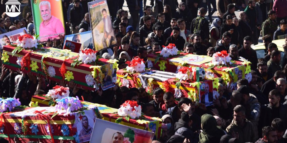 Qamişlo bids farewell to Bavê Teyar and Tishreen fatalities
