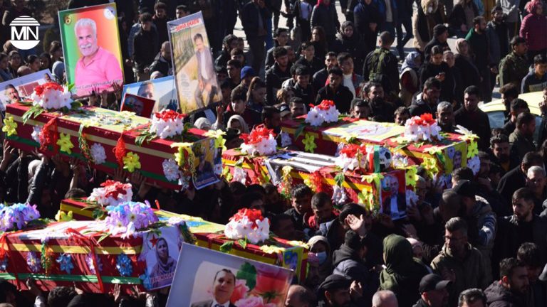 Qamişlo bids farewell to Bavê Teyar and Tishreen fatalities