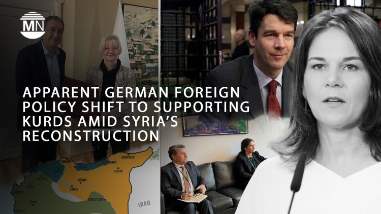 Apparent German foreign policy shift to supporting Kurds amid Syria’s reconstruction
